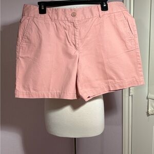 LOFT Pink Classic Cotton Shorts Size 12